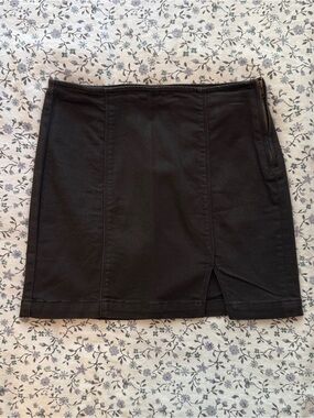 black pacsun mini skirt